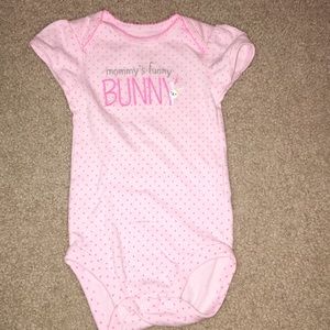Girls 6-9 month Easter onesie